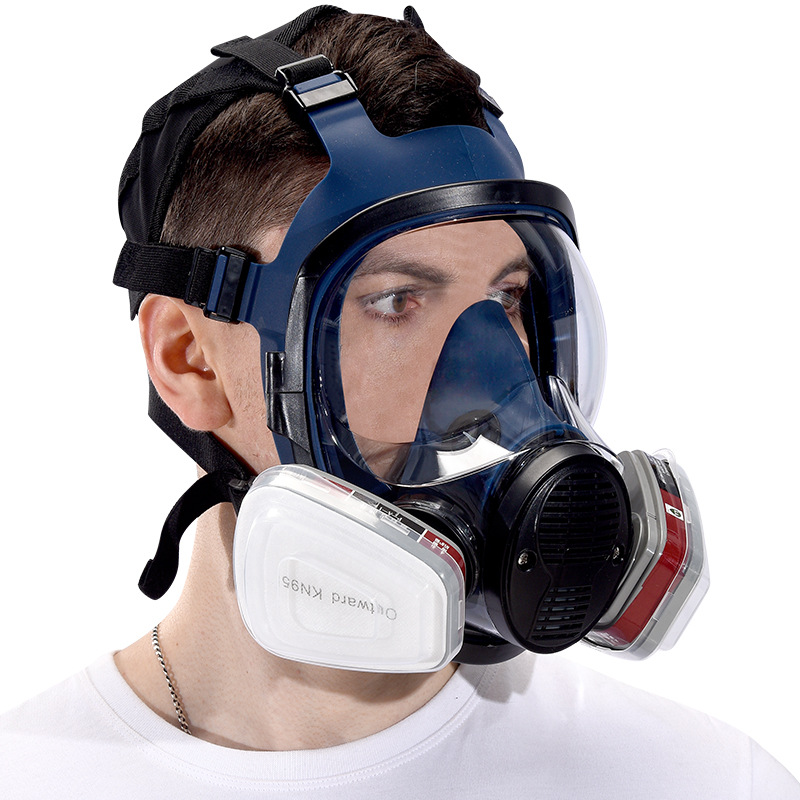 A8 gas mask with filter, full  - огляд і ціна Dust Mask Construction