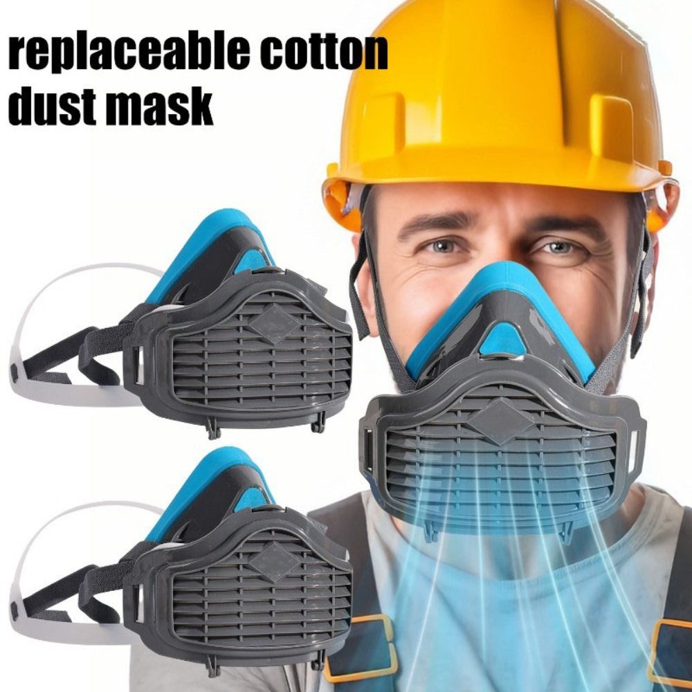 Silicone Dustproof Half Mask R - огляд і ціна Respirator Half Face