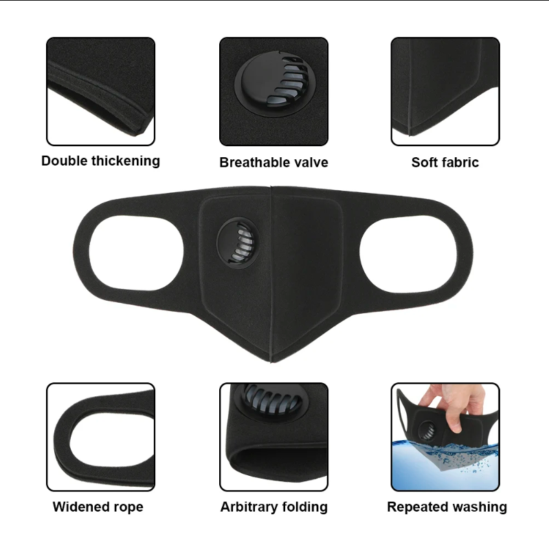 Washable Reusable Unisex Mouth - огляд і ціна Pm2.5 Filter Insert