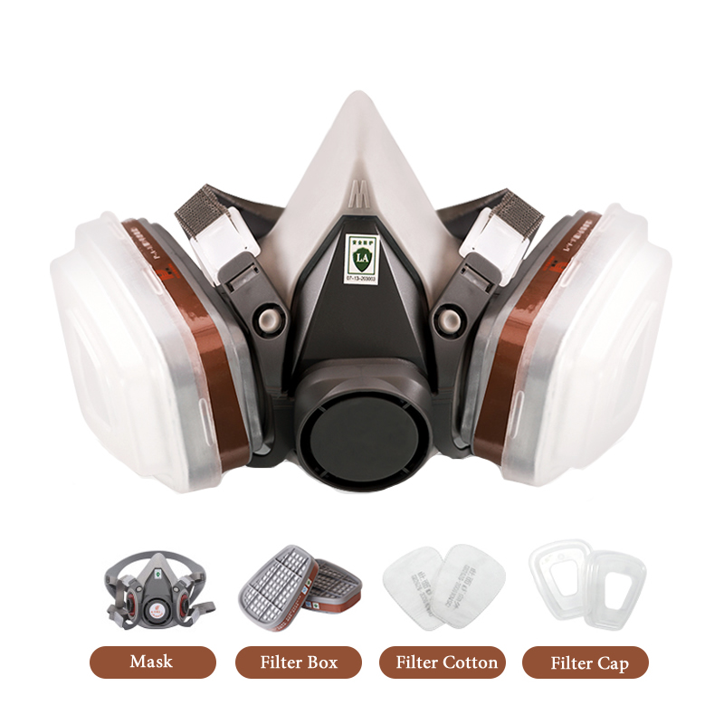 Half Face 6200 Dust Gas Mask C - огляд і ціна Dust Mask Construction