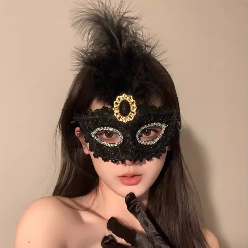 Women Masquerade Mask Venetian - огляд і ціна Respirator Half Face