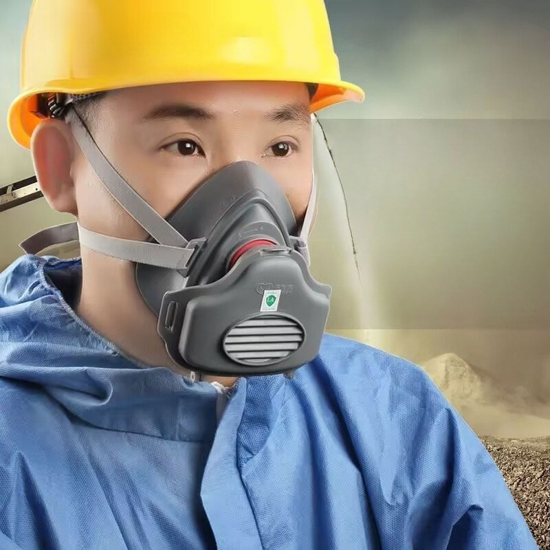 House Clean Work Safety Rubber - огляд і ціна Respirator Half Face