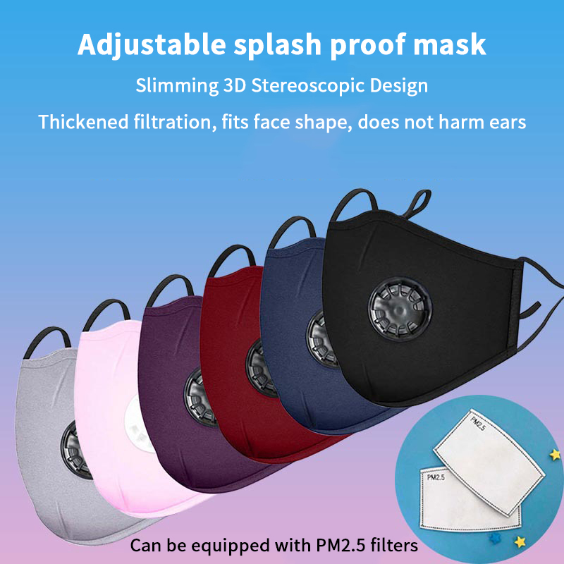Anti-pollution PM2.5 Dust Mask - огляд і ціна Cloth Face Mask Washable